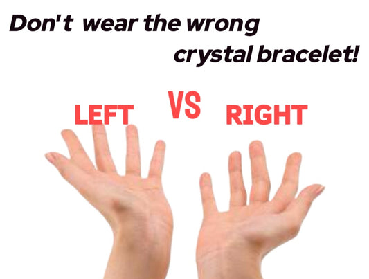 Make sure you bring the right bracelet! Left In VS Right  Out