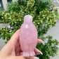 Rose Quartz Raven Crow