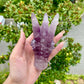 Fluorite Dragon Skull