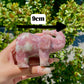 Pink Tourmaline Elephant