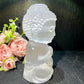 1 piece selenite buddha