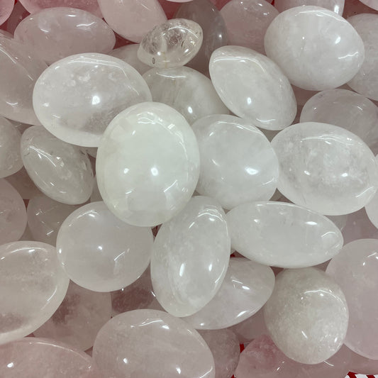 1kg Clear quartz palm