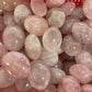 1kg Rose quartz palm