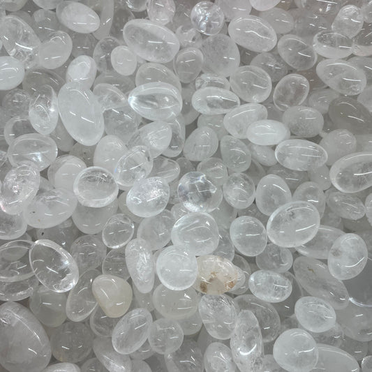 1kg Clear quartz tumble