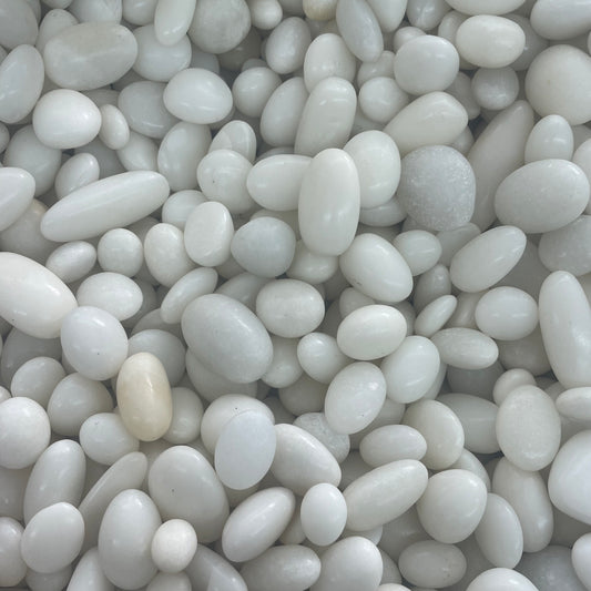 1kg White jade tumble