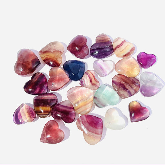 New Arrivals Candy Fluorite Heart