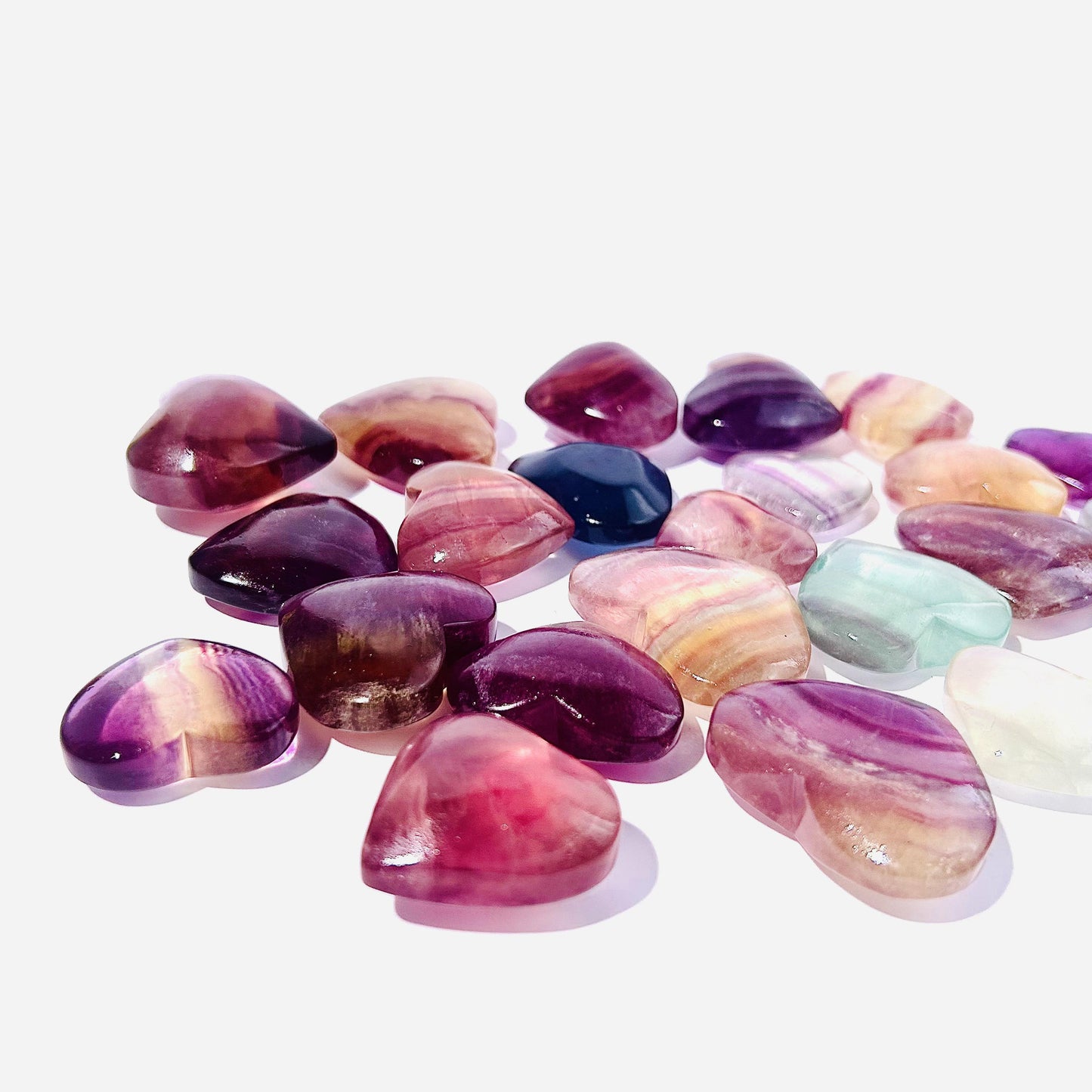 New Arrivals Candy Fluorite Heart