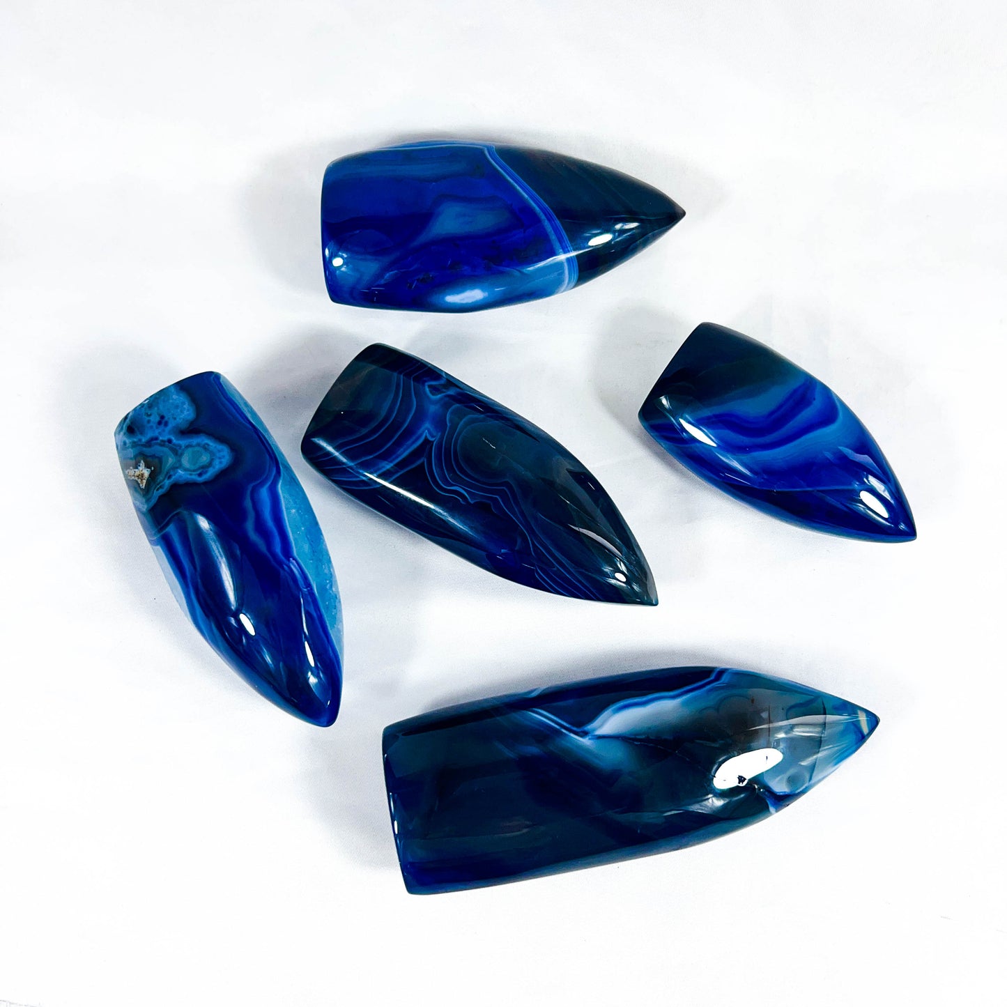 Blue Agate（Not Natural Color）Ornament