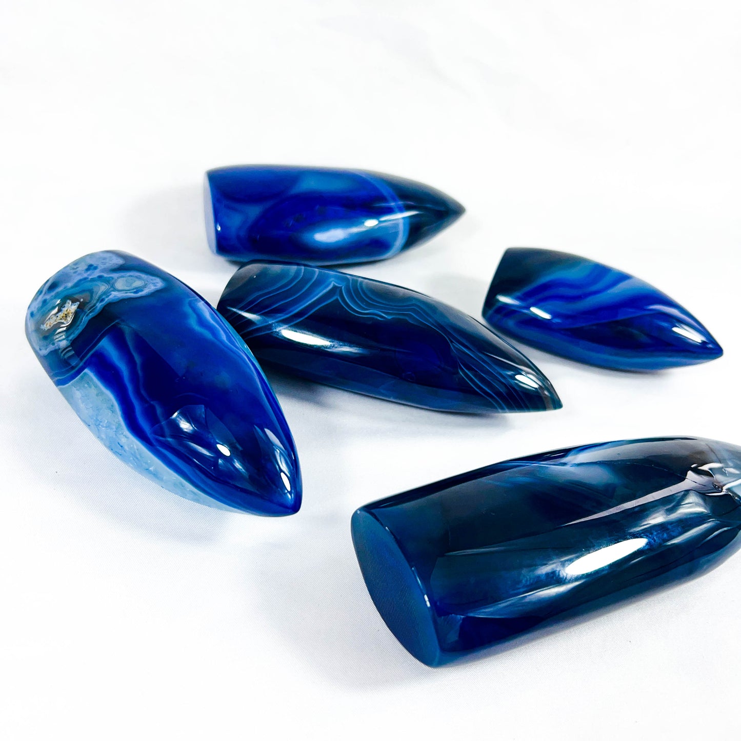 Blue Agate（Not Natural Color）Ornament