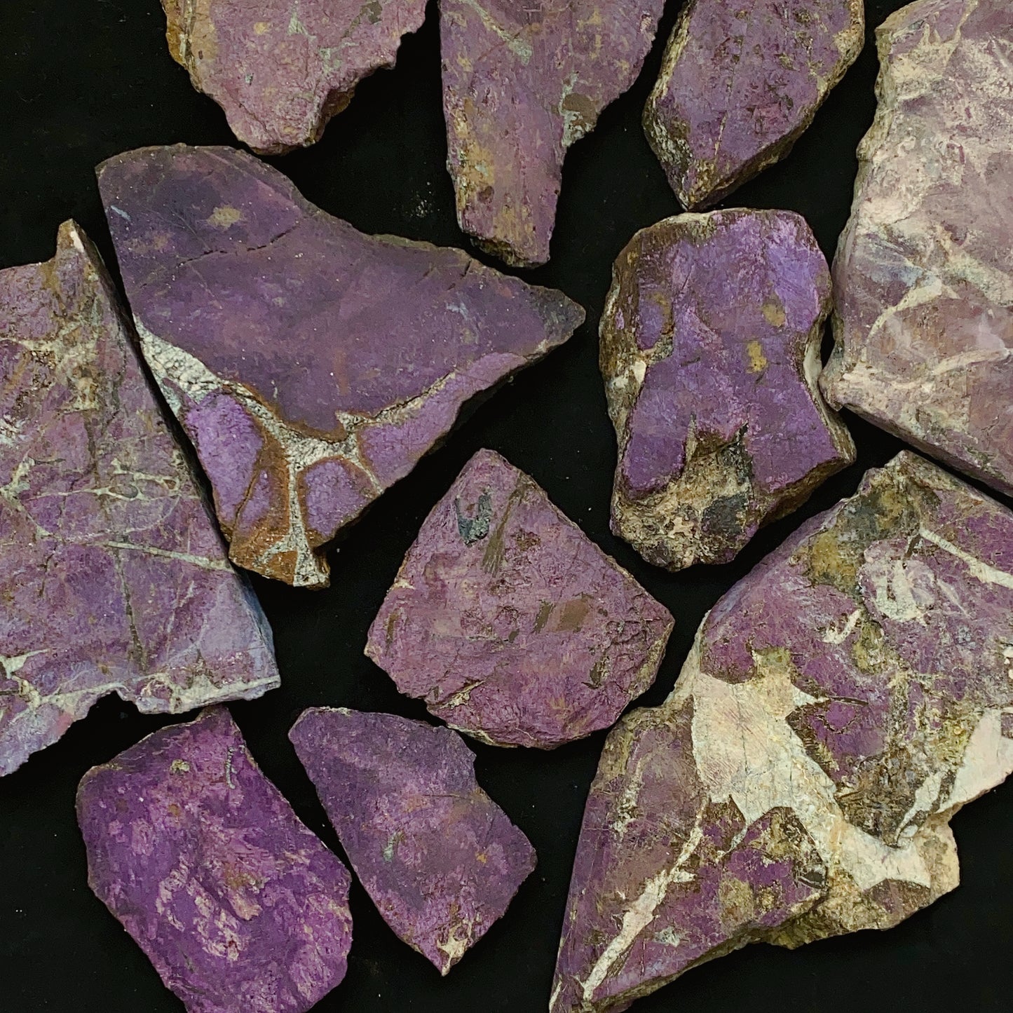 Raw Purpurite Slabs