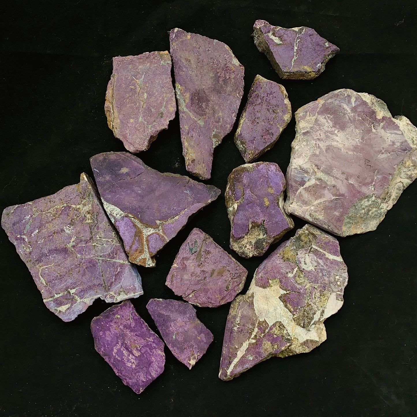 Raw Purpurite Slabs