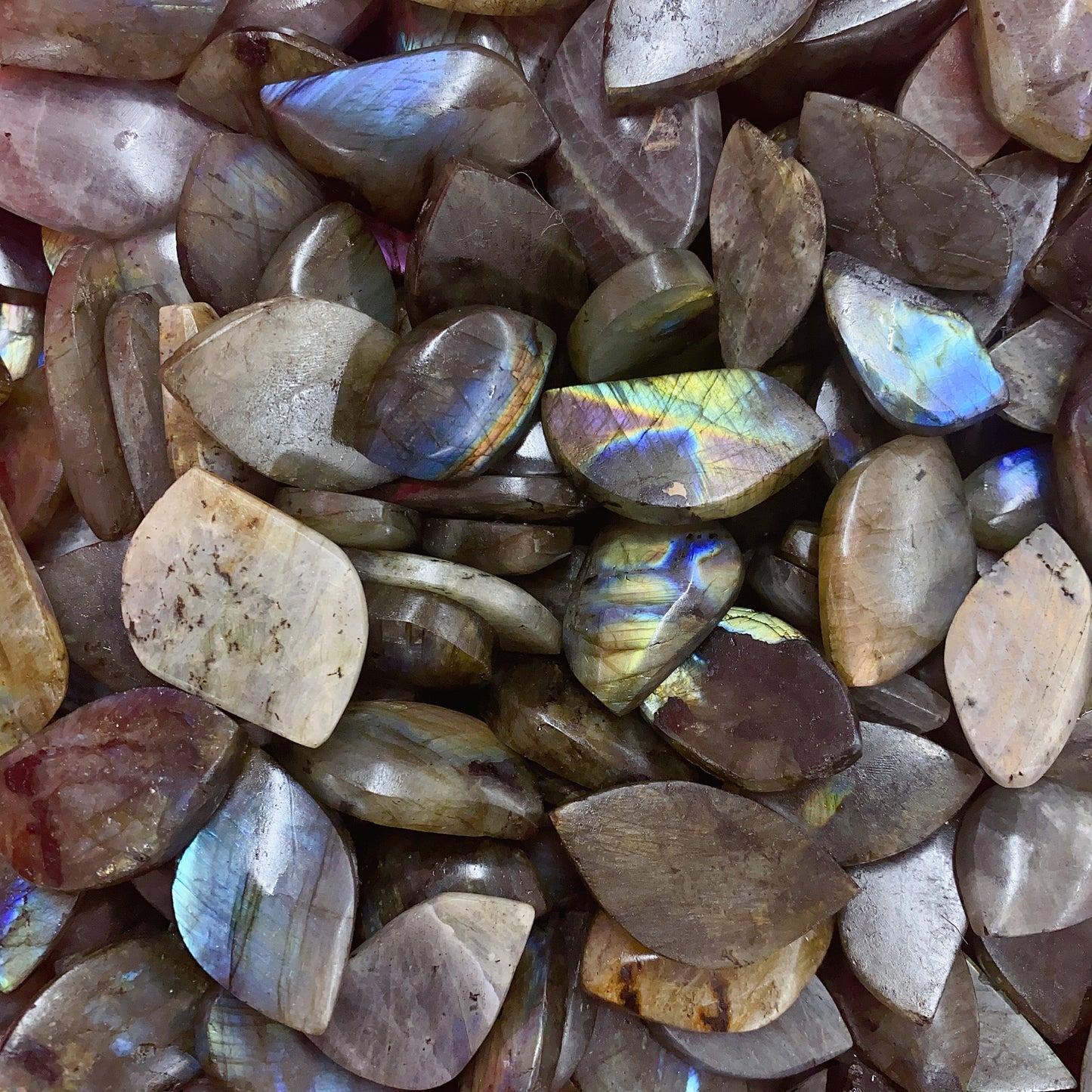 Labradorite Leaves