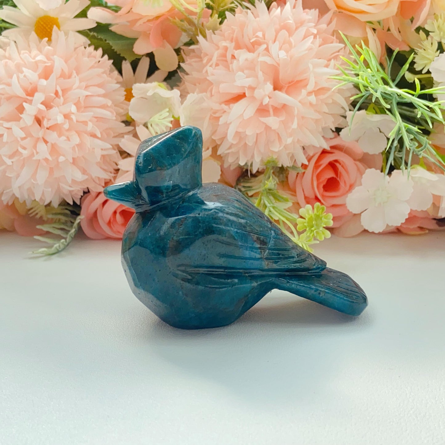 Hand Carved Bird In Different Materials For Decoration And Gift