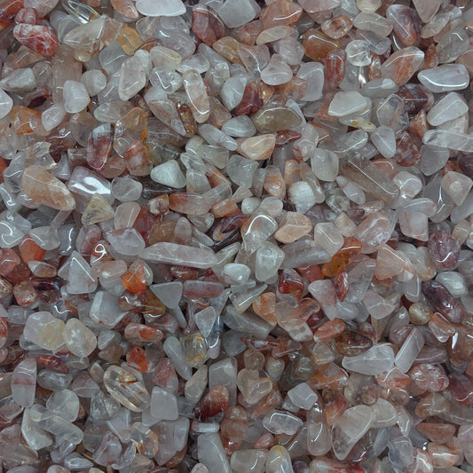 Wholesale Red Fire Quartz Chips