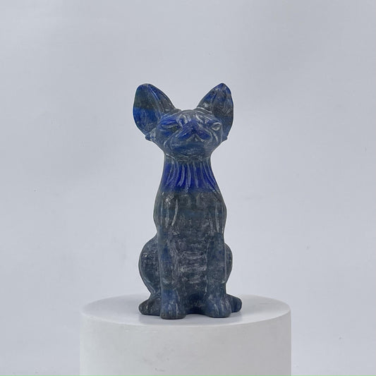 Lapis lazuli sphinx cat