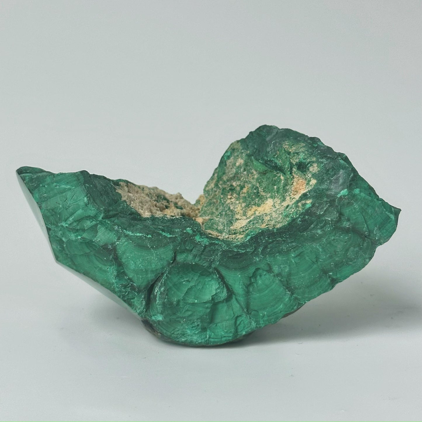 Malachite raw stone