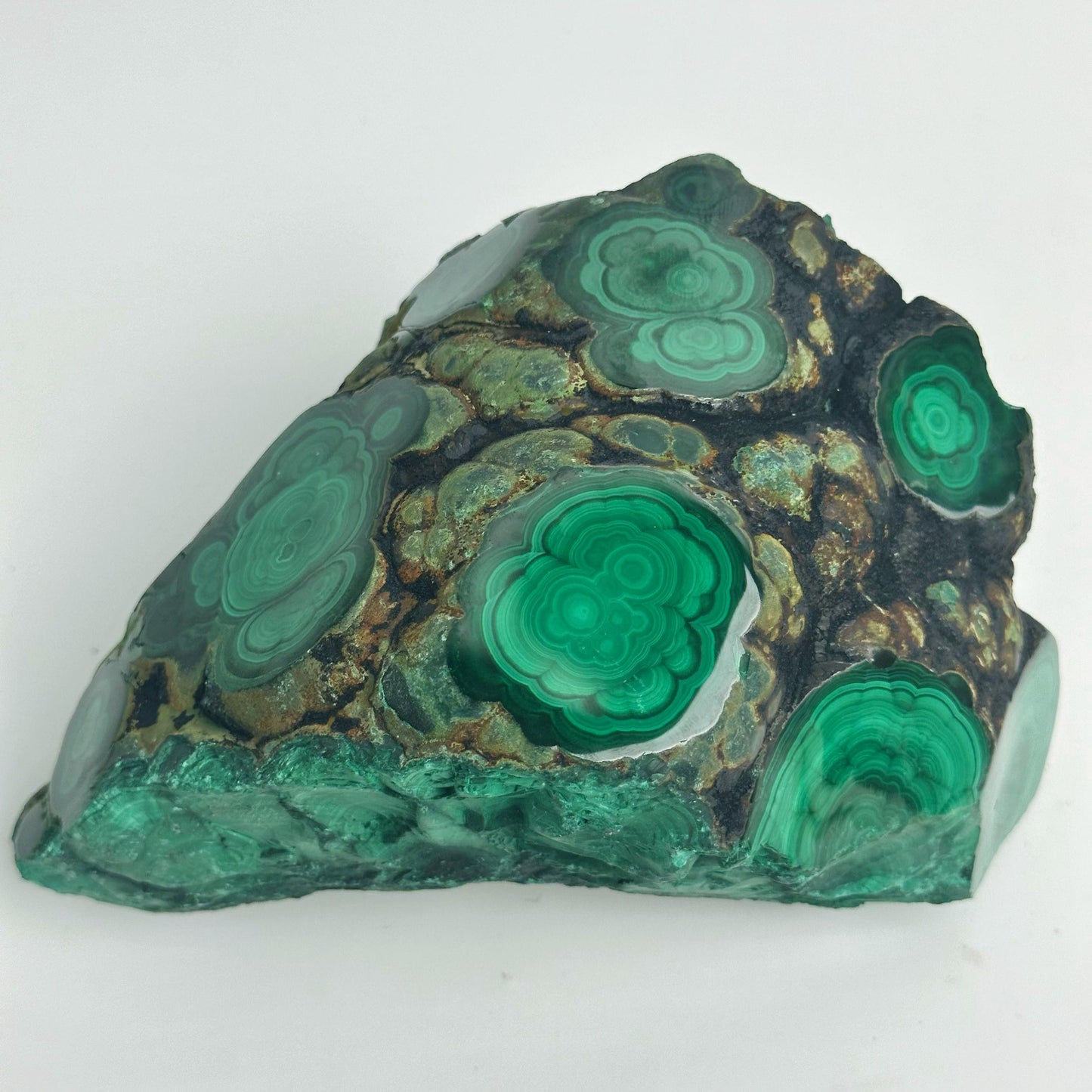 Malachite raw stone