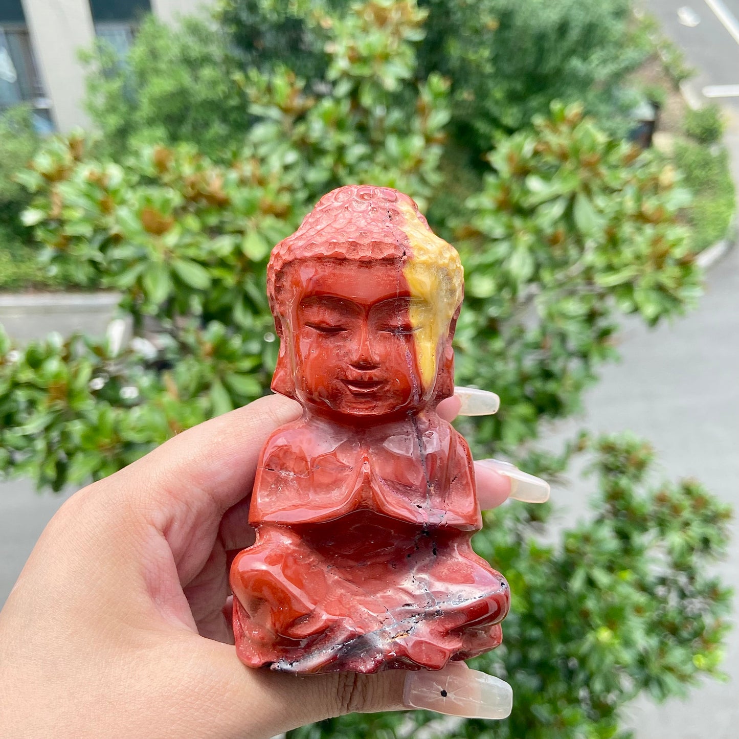 Mookaite Jasper Baby Buddha