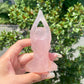 Rose Quartz Yoga Goddess