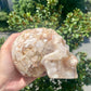 Flower Agate Skull