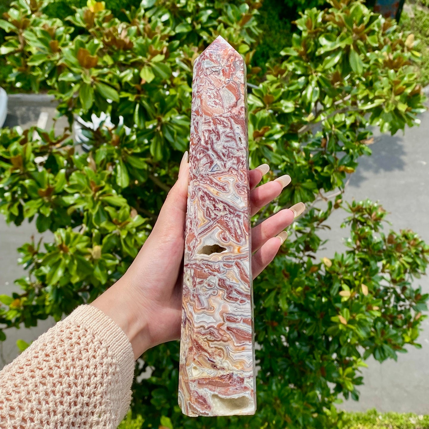 Mexican Agate Tower