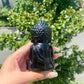 Golden Obsidian Baby Buddha