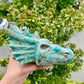 Amazonite Dragon Skull