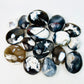 New Arrivals Orca Agate Palm Stones