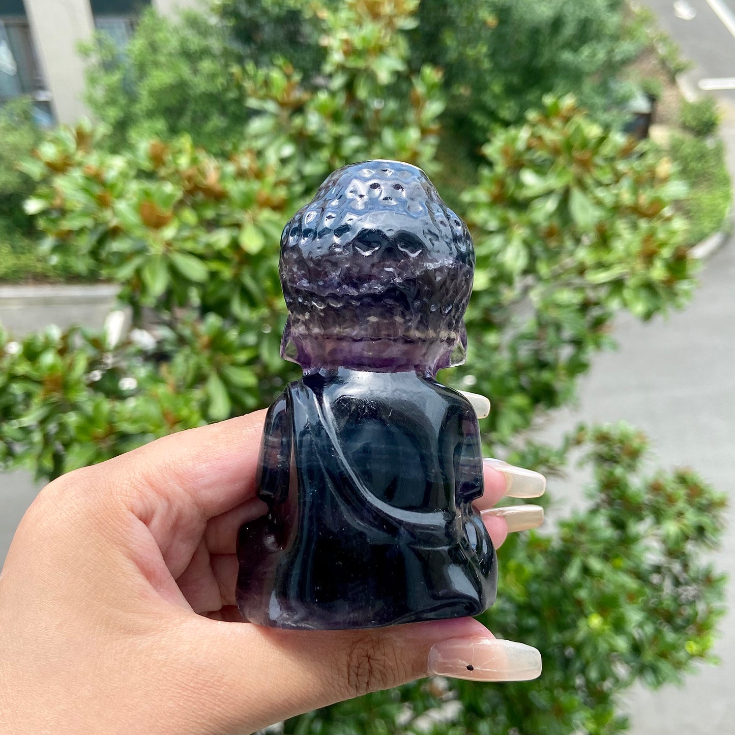 Fluorite Baby Buddha