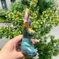 Ocean Jasper  Yoga Goddess With Moon