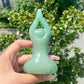 Natural Aventurine Yoga Goddess Model Crystal Energy