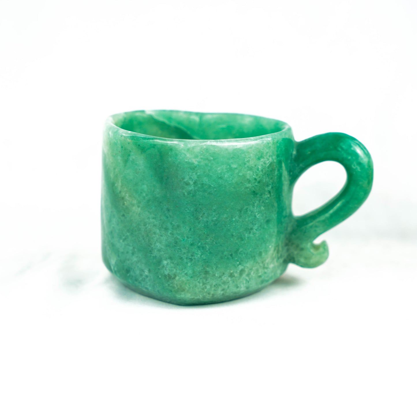 Green Aventurine Heart Cup