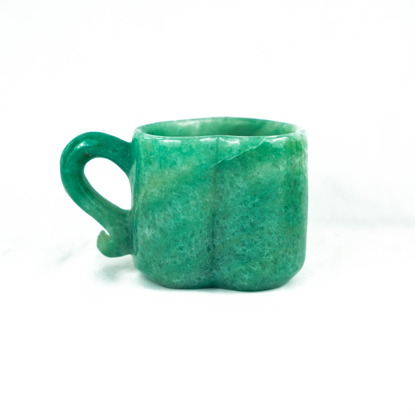 Green Aventurine Heart Cup