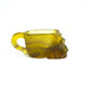 Yellow Fluorite Cup With Skull