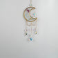 Suncatcher Moon shape Catcher Glass Pendant for Chandeliers, Garden, Christmas Tree Decoration