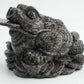 Yooperlite Hand-Carved Lucky Golden Toad