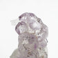 Amethyst cluster snake skull hand carved