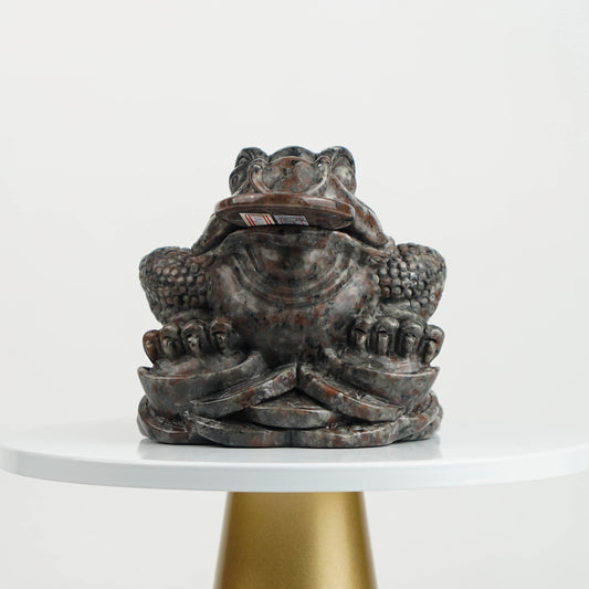 Yooperlite Hand-Carved Money Attractive Golden Toad