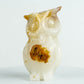 Afghan Jade Hand Carved Crooked Owl Ornament Room Decoration (Free Shipping)