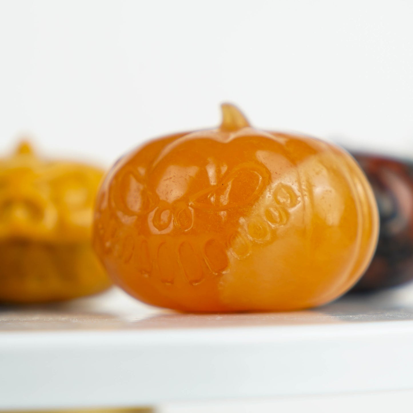 Pumpkin skull for Halloween decor