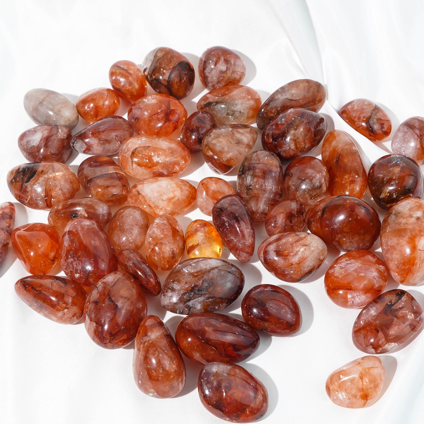 Fire Quartz Tumble Stones