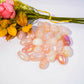 New Arrivals Aura Rose Quartz Tumble Stone