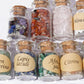 Mini Bottles of Crystal Chips