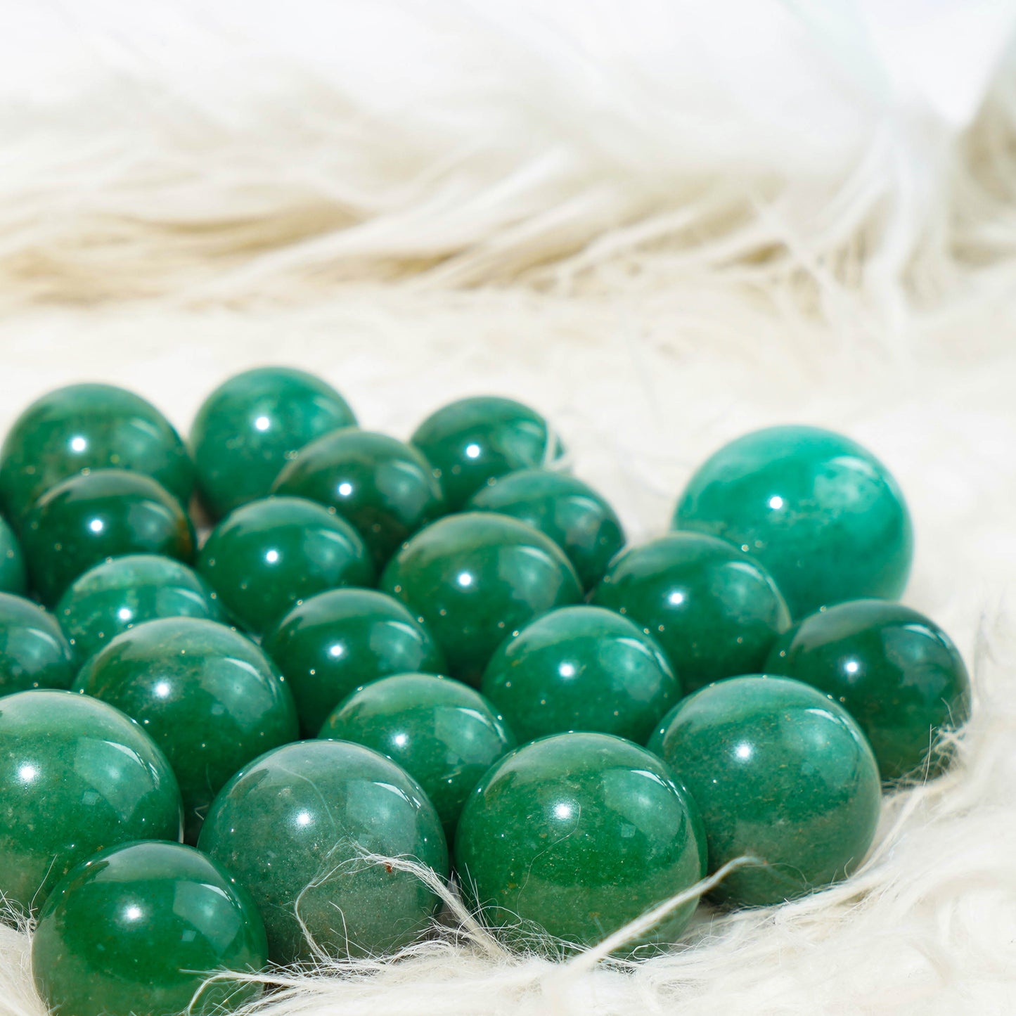 Wholesale Green Aventurine Spheres