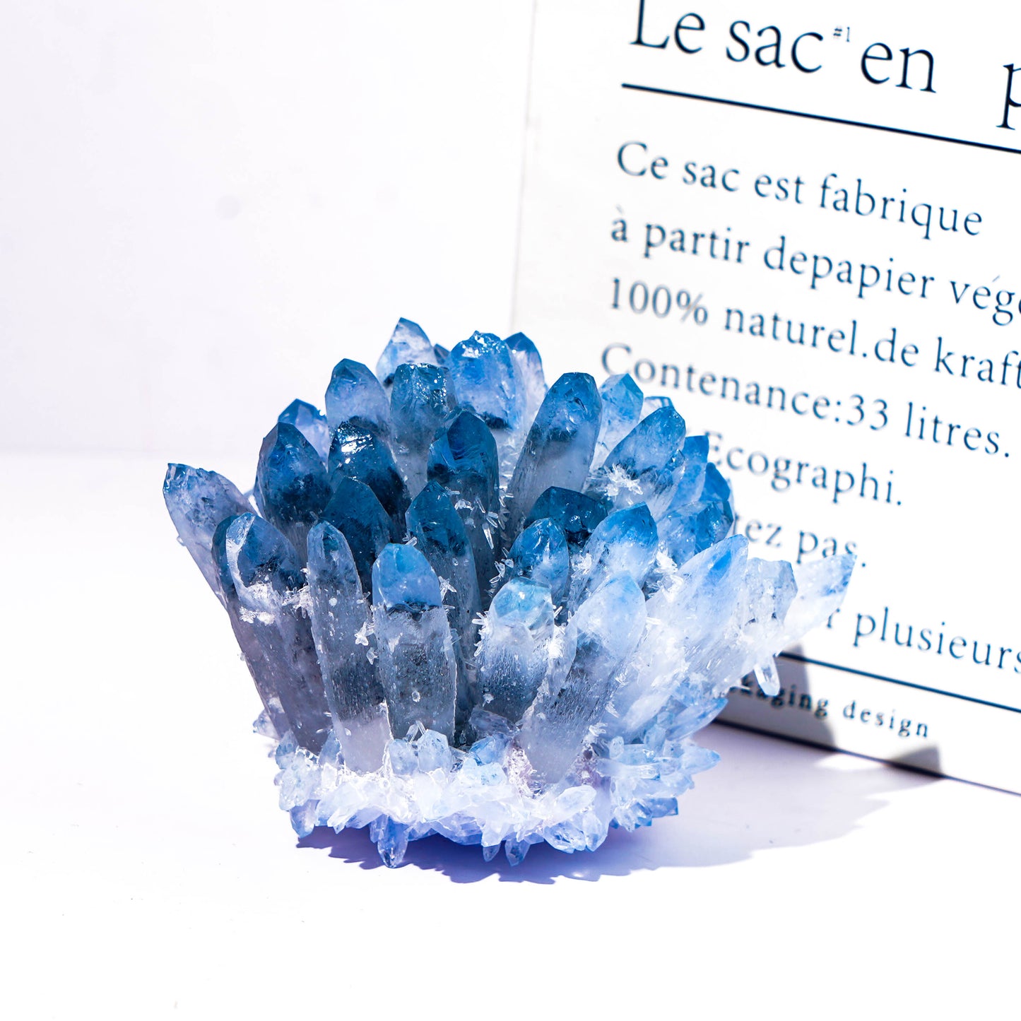 Blue Crystal Cluster