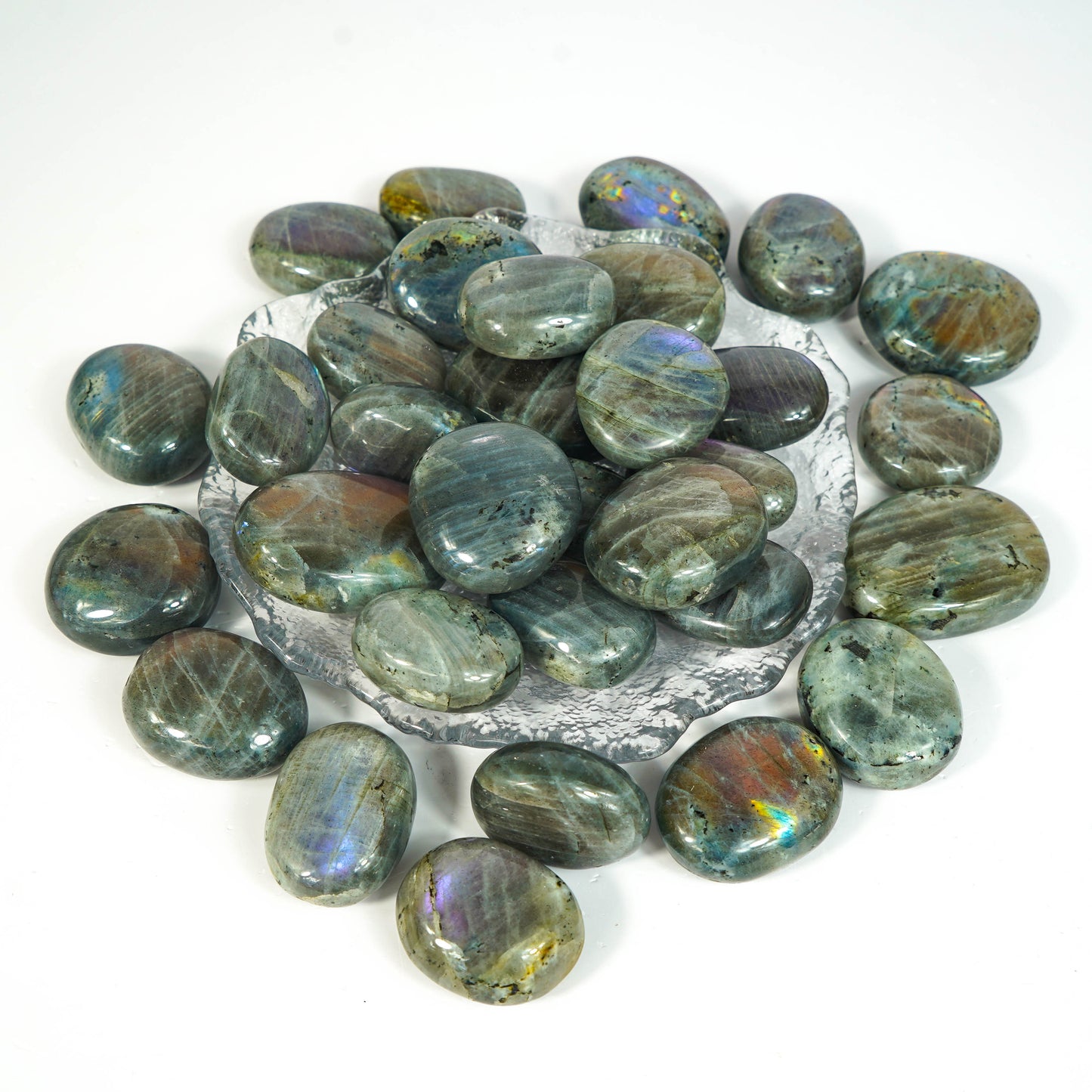 Labradorite Palm Stone