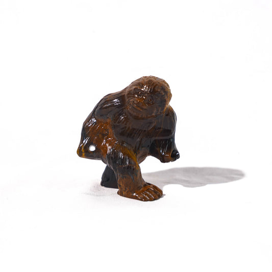 Yellow Tiger Eye Monkey