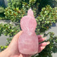 Rose Quartz Crow