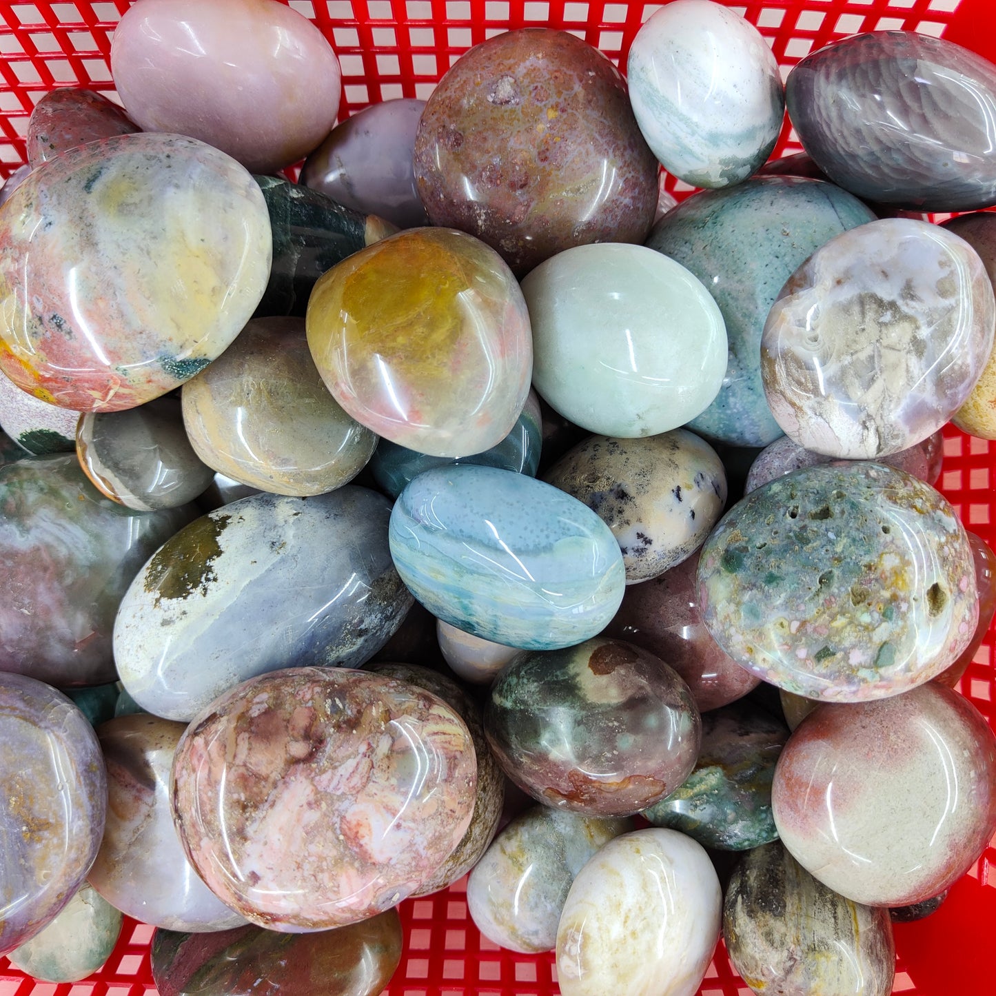 Ocean Jasper Palm Stone