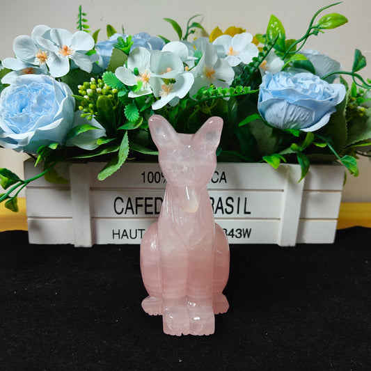 Hand Carved Dog In Different Material Dog For Decoration And Gift